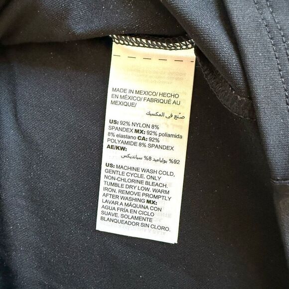 NWOT Chico’s Women’s Microfiber Black Tank Top - Picture 5 of 8